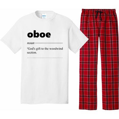 Oboe Definition Funny Gift For Oboist Oboe Lover Pajama Set