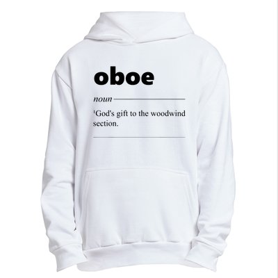 Oboe Definition Funny Gift For Oboist Oboe Lover Urban Pullover Hoodie