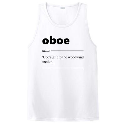 Oboe Definition Funny Gift For Oboist Oboe Lover PosiCharge Competitor Tank