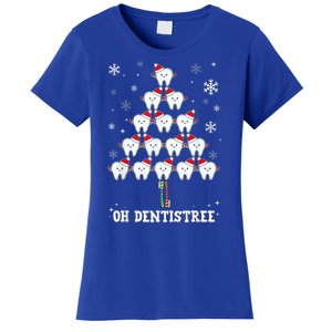 Oh Dentistree Funny Christmas Tree Dental Hygiene Women's T-Shirt