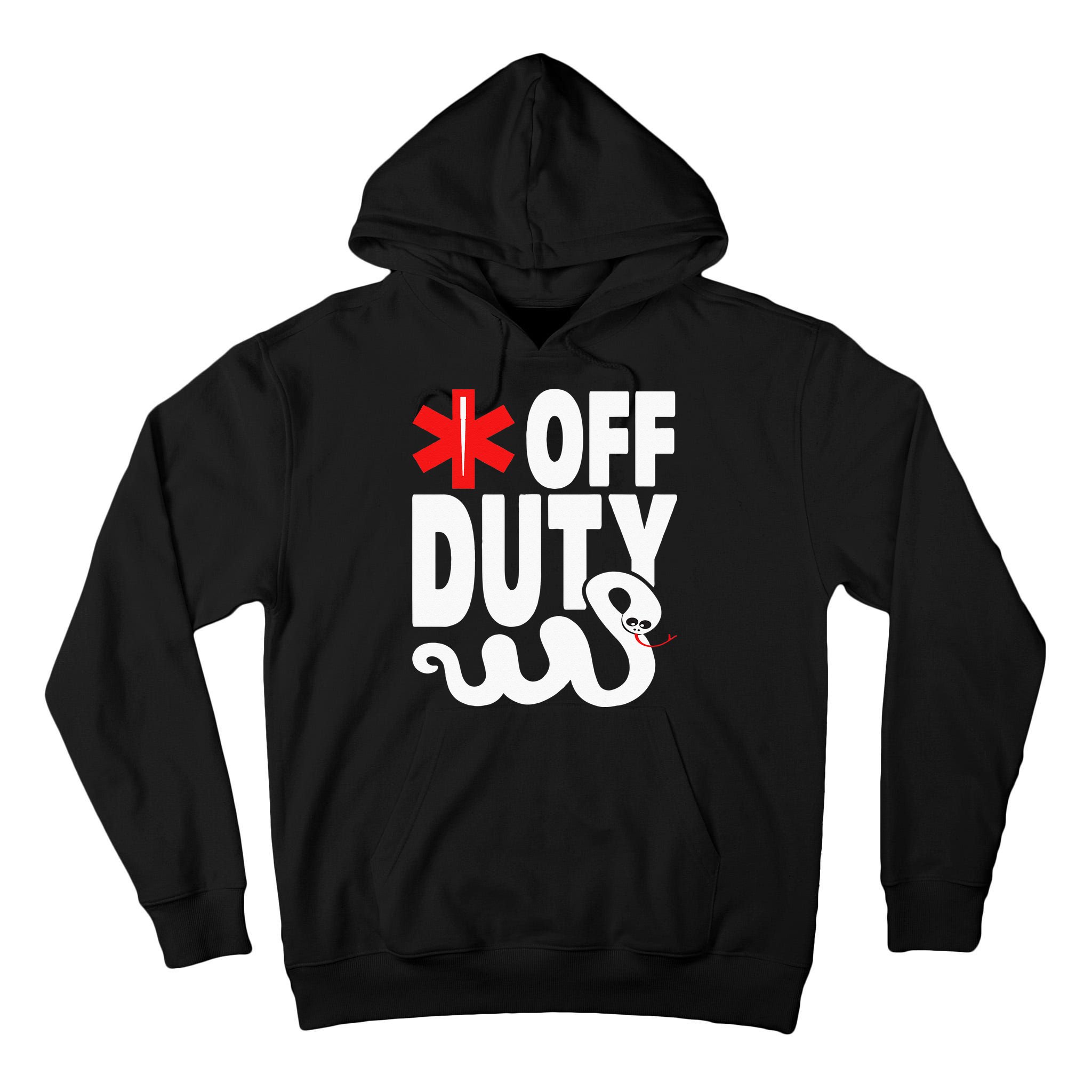Off Duty Funny EMT EMS Paramedic Tall Hoodie