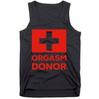 Orgasm Donor Funny Lazy Halloween Costume Tank Top