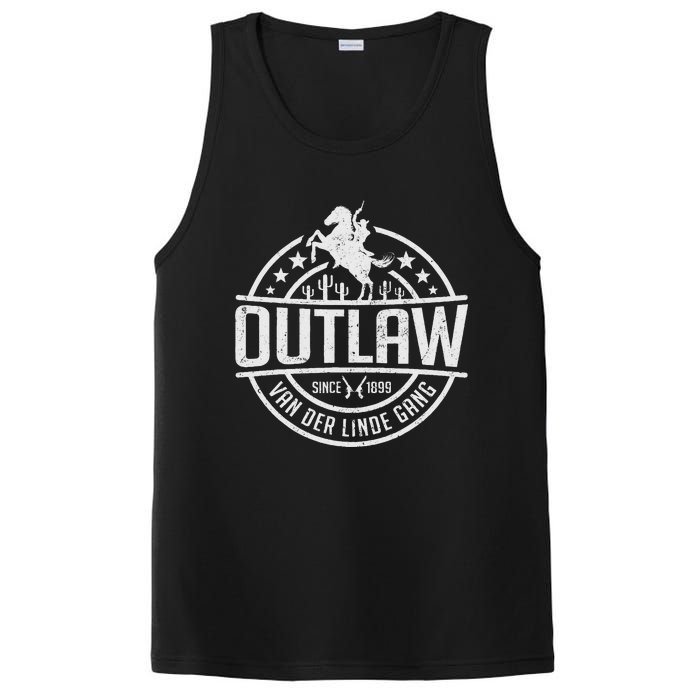 Outlaw DutchS Gang Red Horse & Cowboy Adventure PosiCharge Competitor Tank