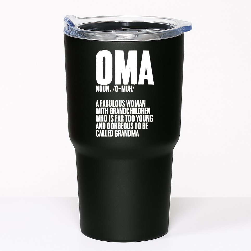 Oma Deutschland Germany Grandmother Grandparents Day Tumbler