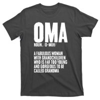 Oma Deutschland Germany Grandmother Grandparents Day T-Shirt