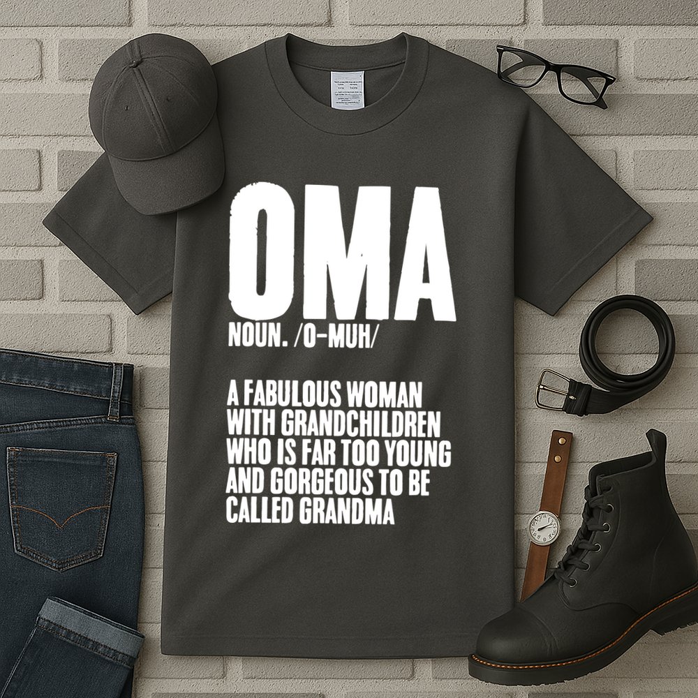 Oma Deutschland Germany Grandmother Grandparents Day Tall T-Shirt