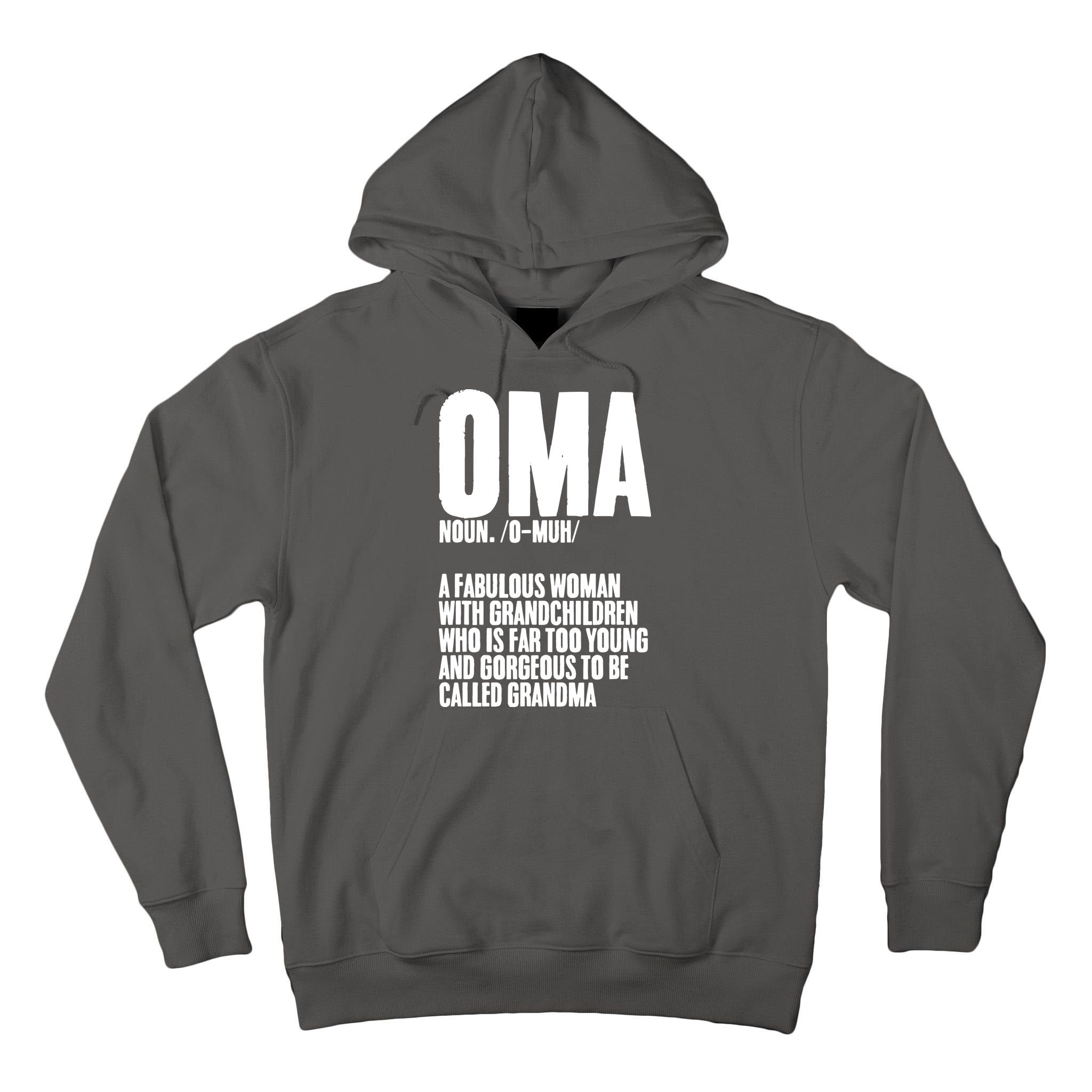 Oma Deutschland Germany Grandmother Grandparents Day Tall Hoodie