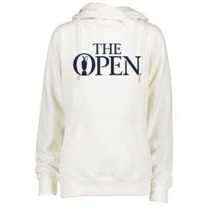 Open De Golf Britannique Womens Funnel Neck Pullover Hood