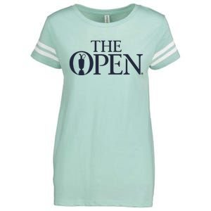 Open De Golf Britannique Enza Ladies Jersey Football T-Shirt