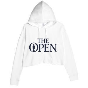 Open De Golf Britannique Crop Fleece Hoodie