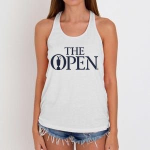 Open De Golf Britannique Women's Knotted Racerback Tank