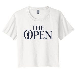 Open De Golf Britannique Women's Crop Top Tee