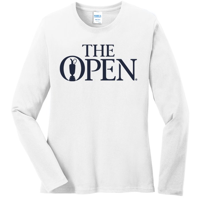 Open De Golf Britannique Ladies Long Sleeve Shirt