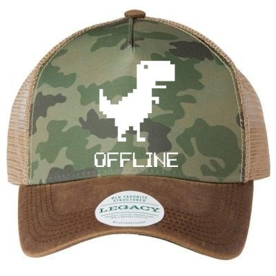 Offline Dinosaur Game Legacy Tie Dye Trucker Hat