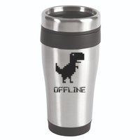 Offline Dinosaur Game 16oz Travel Tumbler