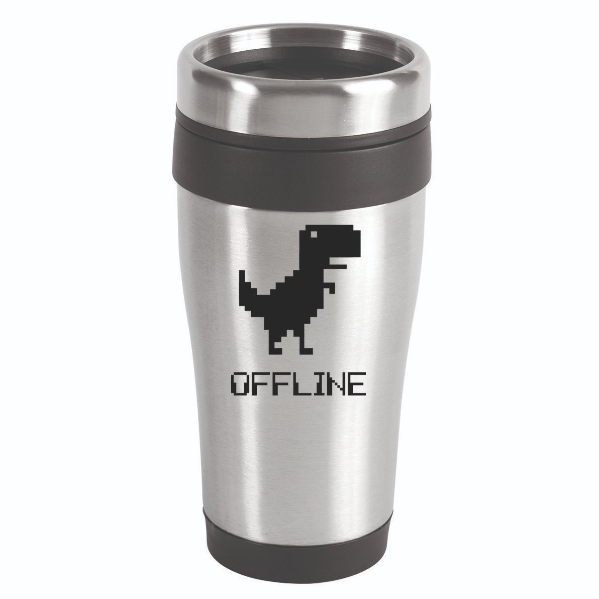 Offline Dinosaur Game 16oz Travel Tumbler