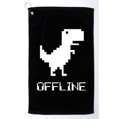 Offline Dinosaur Game Platinum Collection Golf Towel