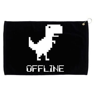 Offline Dinosaur Game Grommeted Golf Towel