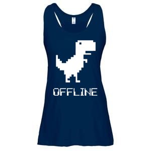 Offline Dinosaur Game Ladies Essential Flowy Tank