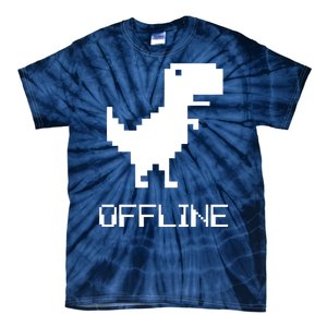 Offline Dinosaur Game Tie-Dye T-Shirt