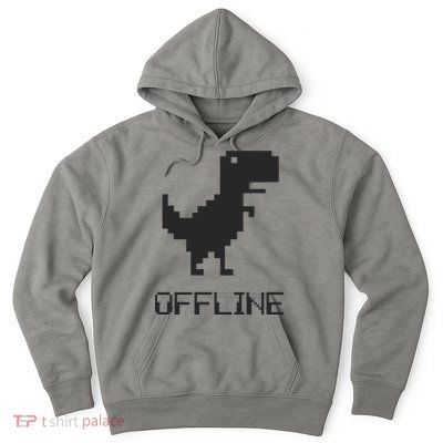 Offline Dinosaur Game Hoodie