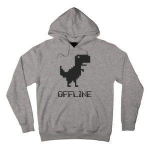 Offline Dinosaur Game Tall Hoodie