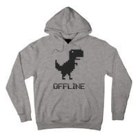 Offline Dinosaur Game Tall Hoodie