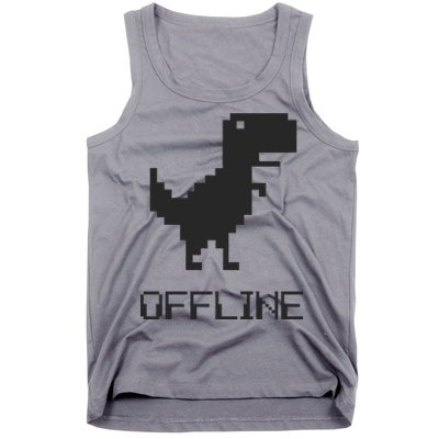 Offline Dinosaur Game Tank Top