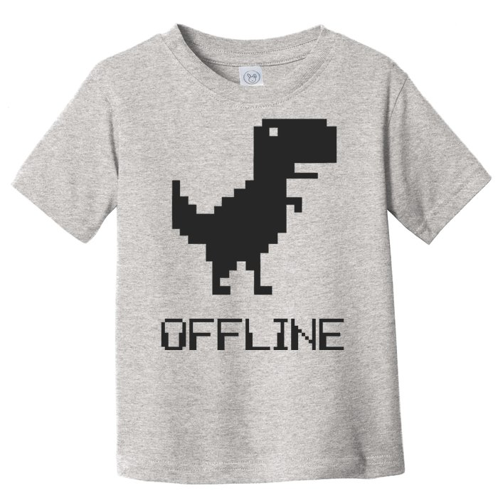 Offline Dinosaur Game Toddler T-Shirt