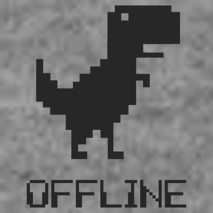 Offline Dinosaur Game Crop Top