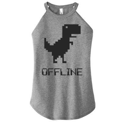 Offline Dinosaur Game Women’s Perfect Tri Rocker Tank