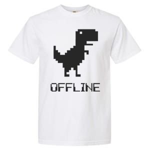 Offline Dinosaur Game Garment-Dyed Heavyweight T-Shirt