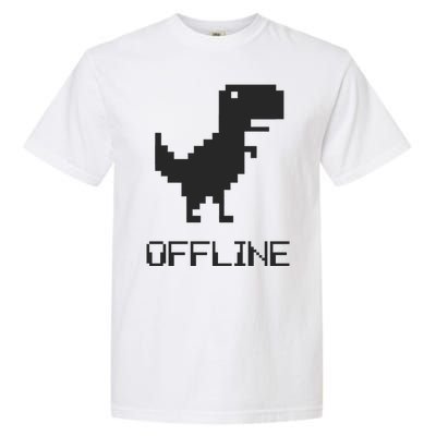 Offline Dinosaur Game Garment-Dyed Heavyweight T-Shirt