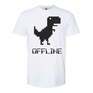 Offline Dinosaur Game Softstyle CVC T-Shirt