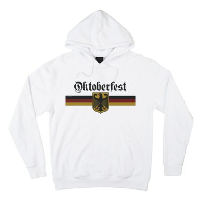 Oktoberfest Deutschland German Flag Coat Of Arm Banner Crest Hoodie