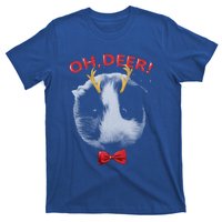 Oh Deer Guinea Pig Xmas Red Bowtie Gift T-Shirt