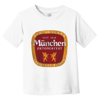 Oktoberfest Deutschland German Beer Festival Toddler T-Shirt