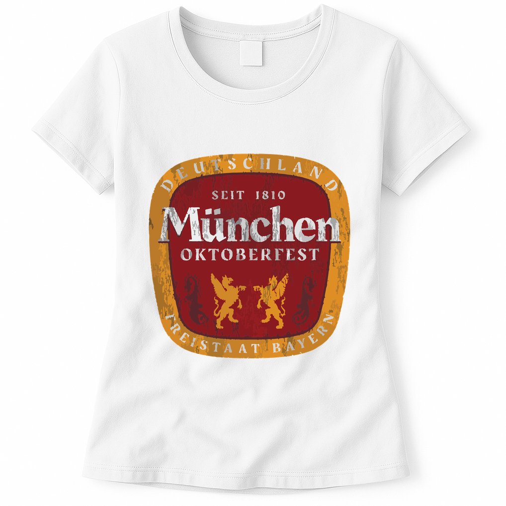 Oktoberfest Deutschland German Beer Festival Womens T-Shirt