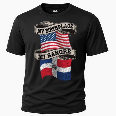 Orgullosate Dominicano Half Dominican Half American Flag Gift Performance Shirt