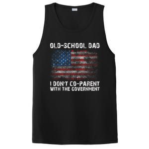 OldSchool Dad I Dont Coparent With The Government PosiCharge Competitor Tank