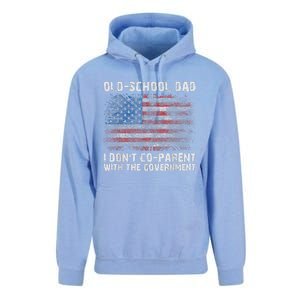 OldSchool Dad I Dont Coparent With The Government Unisex Surf Hoodie