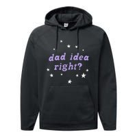 Olivia Dad Idea Right Performance Fleece Hoodie