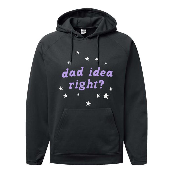 Olivia Dad Idea Right Performance Fleece Hoodie