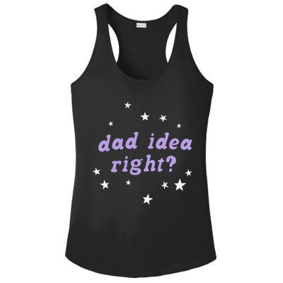 Olivia Dad Idea Right Ladies PosiCharge Competitor Racerback Tank
