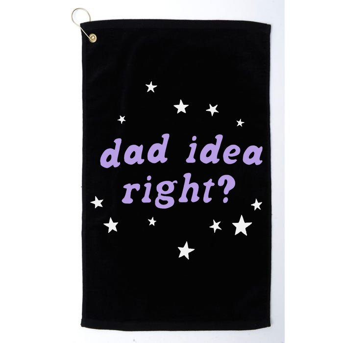 Olivia Dad Idea Right Golf Towel