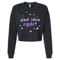 Olivia Dad Idea Right Cropped Pullover Crew