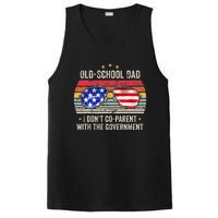 OldSchool Dad I don't coparent with the government Vintage PosiCharge Competitor Tank