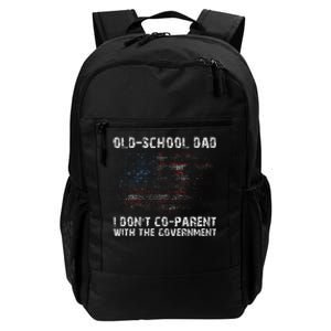 OldSchool Dad I don't coparent with the government Daily Commute Backpack