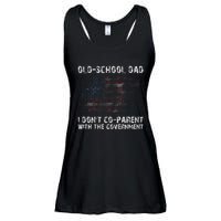 OldSchool Dad I don't coparent with the government Ladies Essential Flowy Tank