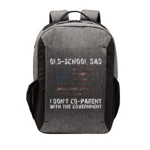 OldSchool Dad I don't coparent with the government Vector Backpack